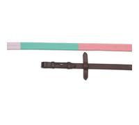 Aviemore Leather Training Horse Rubber Reins Havana (48In X 0.6In)