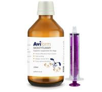 Aviform Montytummy Diarrhoea Suspension for Dogs (Was Dickytummy) - with Syringe - 250ml