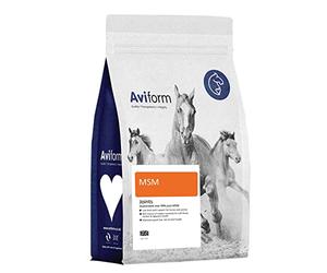 Aviform MSM Equine Joint Supplement for Horses - High Purity for Excellent Joint Maintenance, Healthy Growth of The Hoof, Tendons, Soft Tissue, Muscles and Ligaments - 2kg Compostable Pouch