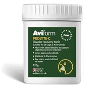 Aviform PROLYTE C | Prebiotic Cage & Aviary Bird Recovery Supplement | 125 g | Free Express Delivery