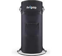Avigap Boat Trash Can, 100% Odor & Leak Resistant, Portable, Reusable, 10-13 Gal Garbage Bag Snaps Inside, Easy to Install & Clean, Fishing, Sandbar, Kayak, Pontoon Boat Accessories
