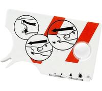 Avigers 3 Pack Tick Card with Magnifying Glass for Human, Kids, Dog and Cat, Tick Card for People for Outdoor, Camping and Pets, Tick Card Gently Remove Ticks from Pet or People