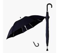 AVIITI Walking Stick Umbrella, Lightweight Non Slip Long Handle Design Windproof Umbrella Cane, Great Gift for Men Women Great,Black,98cm/38inch