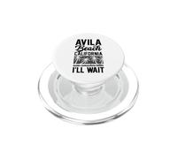 Avila Beach California Name Somewhere Better I'll Wait PopSockets PopGrip for MagSafe