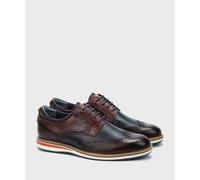 Avila Leather Brogues navy/brown