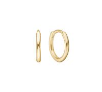 Avilé Jewelry Small Hoops Earrings Goldplated Silver AJ-B1-12-GP - Woman - Quartz - 925 Sterling Silver Gold 12 mm