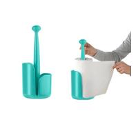 Avilia Toilet Roll Holder for Floor Turquoise 36 x 14.5 cm - Ideal for Keeping Your Bathroom Organised, Comfortable and Elegant, Suitable for All Environments - Made of Durable Materials