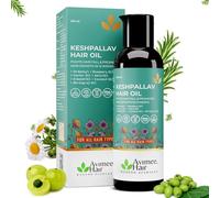 Avimee Herbal Keshpallav Hair Oil For Men & Women Promotes Hair Growth & Reduces Hair Fall With Rosemary, Castor, Amla, Coconut and Bhringraj Oil Mineral Oil Free 100 ml