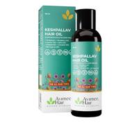 Avimee Herbal Keshpallav Hair Oil For Men & Women Promotes Hair Growth & Reduces Hair Fall With Rosemary, Castor, Amla, Coconut and Bhringraj Oil Mineral Oil Free 100 ml