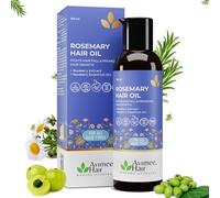 Avimee Herbal Rosemary Hair Oil For Hair Growth, Hair Fall Control and Dandruff 100% Pure & Natural Mineral Oil Free 100mL