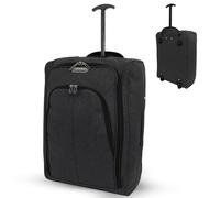 AVIO Cabin Suitcase with Wheels - 39L Nomad Collection Lightweight Carry On Suitcase with Water-Resistant Lining & Telescopic Handle - Ryanair EasyJet Jet2 Approved Cabin Bag Hand Luggage (50x35x20cm)