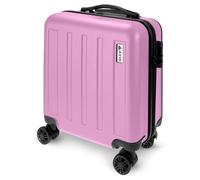 AVIO Jett Cabin Suitcase 45x36x20cm - Lightweight Hard Shell Luggage with Double Wheels, Telescopic Handle & 3 Internal Pockets - ABS Cabin Case Approved by Most Airlines