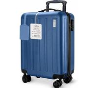 AVIO Large 55cm Cabin Suitcase | Lightweight 4-Wheel Spinner & Lock - Navy