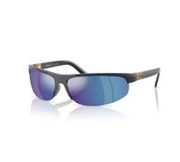 Avio Metal/Light Green Blue Mirror / 70