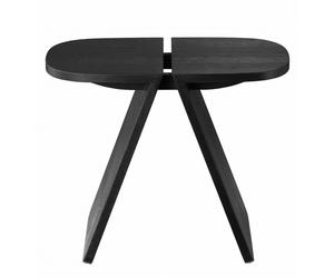 Avio side table W 55 x D 30 x H 45 cm Blomus Oak black - 4008832798085