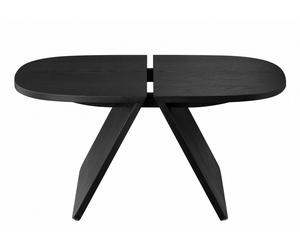 Avio side table W 80 x D 43 x H 38 cm Blomus Oak black - 4008832798108