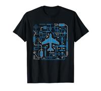 Avionics Technician Definition Aircraft Electronics T-Shirt