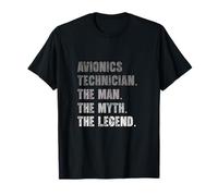 Avionics Technician The Man Myth Legend Vintage T-Shirt