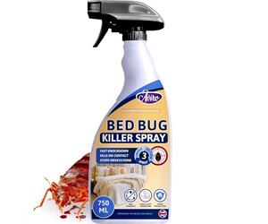 Aviro Bedbug Spray - Fast Acting Bed Bug Killer Spray for Immediate Control & Ongoing Prevention. Triple Action Professional Strength Bedbug Treatment for Home, Use On Hard & Soft Furnishings. 750ml