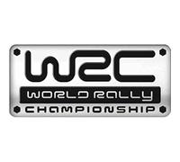 Avisa Aluminum Emblem/Logo - WRC - 5,5x2,5cm, Aluminium