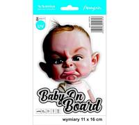 Avisa Auto Tattoo Sticker Baby On Board - 11x16cm