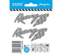 Avisa Auto Tattoo Sticker Racing 2-pieces - 8,2x3,3cm