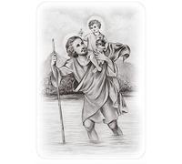 Avisa Auto Tattoo Sticker St.Christopher - 33x47,5cm