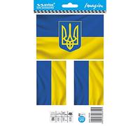 Avisa Auto Tattoo Sticker Ukraine/flags - 12,7x8,5cm