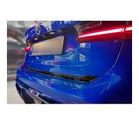 Avisa Black Chrome Stainless Steel Tailgate Trim compatible with BMW 3-Series Touring (G21) M-Sport Facelift 2022-