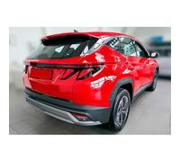 Avisa Black Chrome Stainless Steel Tailgate Trim compatible with Hyundai Tucson IV 2020-2024 & Facelift 2024-