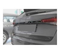 Avisa Black Chrome Stainless Steel Tailgate Trim compatible with Skoda Fabia IV (PJ3) 2021-