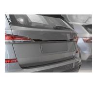 Avisa Black Chrome Stainless Steel Tailgate Trim compatible with Skoda Kamiq (NW4) 2019-2024 & Facelift 2024-