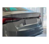 Avisa Black Chrome Stainless Steel Tailgate Trim compatible with Skoda Octavia IV Liftback (NX3) 2019-2024 & Facelift 2024-