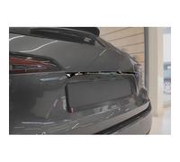 Avisa Black Chrome Stainless Steel Tailgate Trim compatible with Toyota Corolla Touring Sports (E21) 2019-