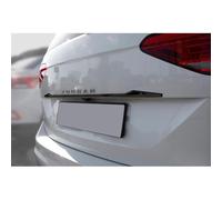 Avisa Black Chrome Stainless Steel Tailgate Trim compatible with Volkswagen Touran (5T1) R-Line 2015-