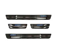 Avisa 2/23018 INOX sill Protectors Black Toyota Corolla XII Sedan/Hatchback/Touring Sports 5-Doors 'Hybrid' 2019-4-pieces