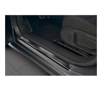 Avisa Black Inox door sill protectors custom-fit