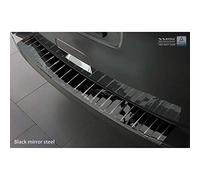 Avisa Black Mirror Stainless Steel Rear bumper protector compatible with Citroën Spacetourer / Peugeot Traveller / Toyota Proace Verso 2016- 'Ribs'