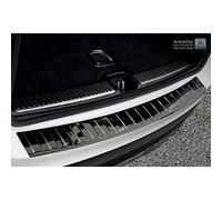Avisa 2/51021 Black Mirror Stainless Steel Rear Bumper Protector Mercedes GLC 2015-'Ribs', Chrome
