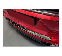 Avisa Black Mirror Stainless Steel Rear bumper protector compatible with MG HS/EHS II 2024- 'Ribs'