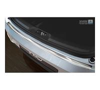 Avisa Black Mirror Stainless Steel Rear bumper protector compatible with Volkswagen Transporter T6 2015-2019 & FL 2019-2020 & T6.1 2020-2022 (with rear hatch) 'Ribs'