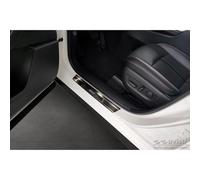 Black Stainless Steel Door sill protectors compatible with Mazda CX-60 2022- - 'Performance Special Edition' - 4-pieces