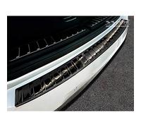 Avisa 2/45174 Black Stainless Steel Rear Bumper Protector BMW X3 G01 M-Package 2017-'Ribs'
