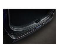 Avisa Black Stainless Steel Rear bumper protector compatible with Toyota RAV4 V (XA50) 2018- incl. Plug-in-Hybrid 'Shadow Premium'