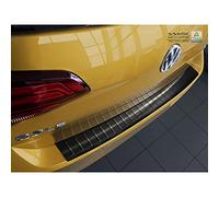 Auto-Style 2/45114 Stainless Steel Rear Bumper Protector Golf VII HB 5-Doors 2012-2017 and 2017-'Ribs' , Black