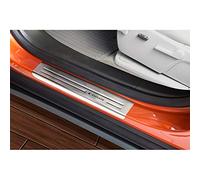 Avisa Inox door sill protectors compatible with Opel Mokka/Mokka X 2012-2016 & FL 2016-2020 - 'Exclusive' - 4-pieces