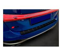 Avisa Matt Black Stainless Steel Rear bumper protector compatible with Audi A5 Avant (B10) 2024- 'Ribs'