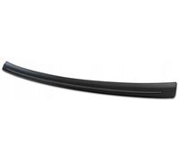 Avisa Matt Black Stainless Steel Rear bumper protector compatible with Audi Q4 e-tron (F4B) & Q4 e-tron Sportback (F4N) 2021- 'Ribs'