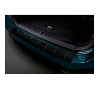 Avisa Matt Black Stainless Steel Rear bumper protector compatible with BMW 5 Series Touring (G61) 2024- incl. M-Sport 'Ribs'