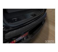 Avisa Matt Black Stainless Steel Rear bumper protector compatible with BMW i3 (i01) 2013-2017 & FL 2017-2022 'Ribs'